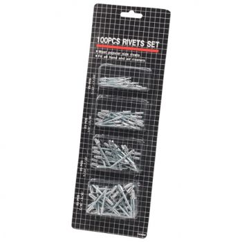 100 Piece Blind Rivet Assortment