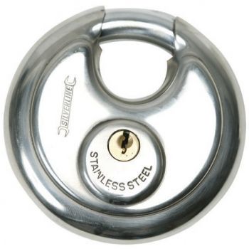 Disc Stainless Steel Padlock