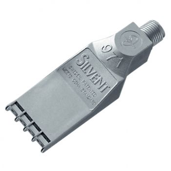 900 Series Flat Nozzle, Stainless Steel, BSPP
