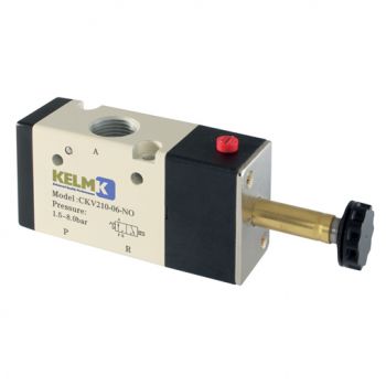 Solenoid/Spring, Normally Open, BSPP