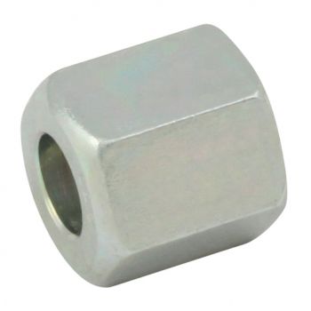 Compression Nuts, Steel Zinc Plated