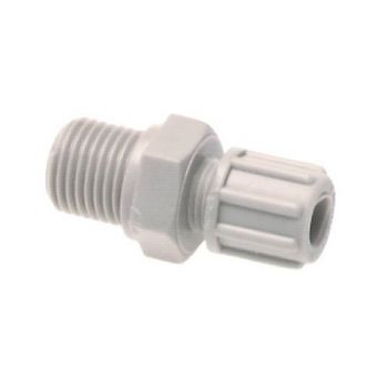 PVDF Male Straight Connector