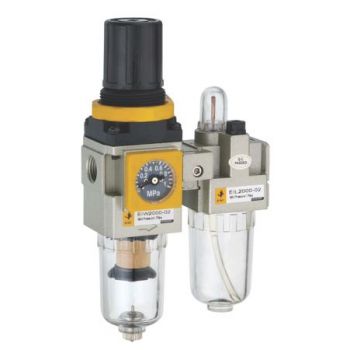 Filter Regulators + Lubricator - Automatic Drain