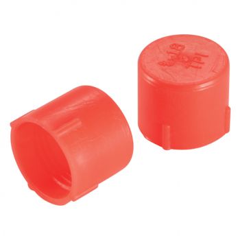 Red LDPE, UNF/JIC Thread