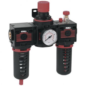 Fully Assembled Combination with 0-10 bar Pressure Gauge & Mounting Bracket, BSPP