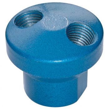 1/4" BSPT Inlet, 2 x 1/4" BSPT Outlet