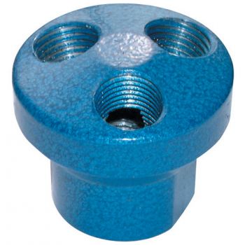 1/4" BSPT Inlet, 3 x 1/4" BSPT Outlet