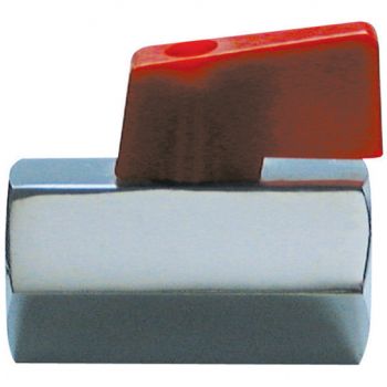 Type MBV, Female x Female, Red Lever Handle, BSPP