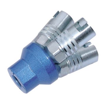 3 x Coupling Outlets, 1 x 1/4" BSPP Inlet