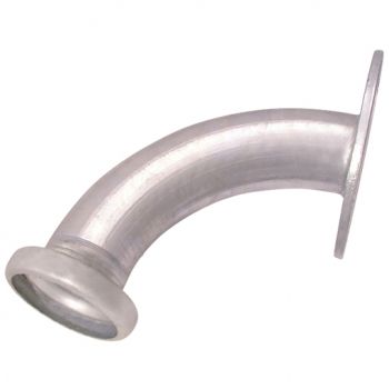 Female Flanged 90° Bend, NP16 - Galvanised