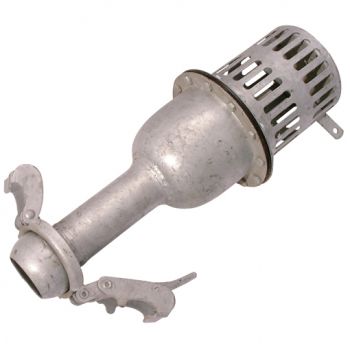 Male Foot Valve Strainer, Galvanised