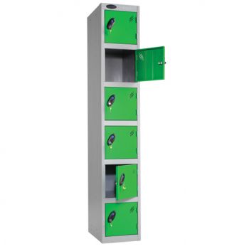 Standard, 6 Tier Lockers, 1780 x 305 x 305mm