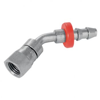 JIC Swivel Female x Push-in 45° Swept Elbow 37° Cone