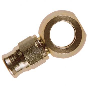 Straight Banjo Couplings, 3/8" UNF x 24, 10mm