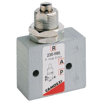 3/2 Panel Mounted Plunger Type Valves