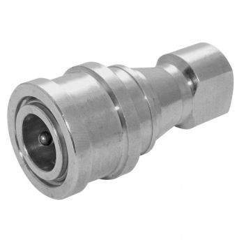 Carbon Steel ISO B Coupling with Nitrile Seal, BSPP