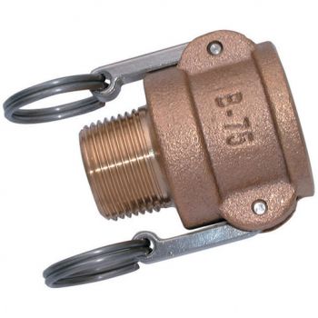 Male Threaded Lever Coupling, NPT