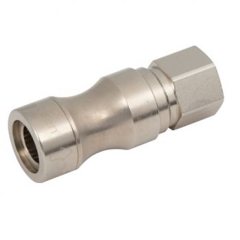 Female Thread, BSPP, Brass Nickel Plated