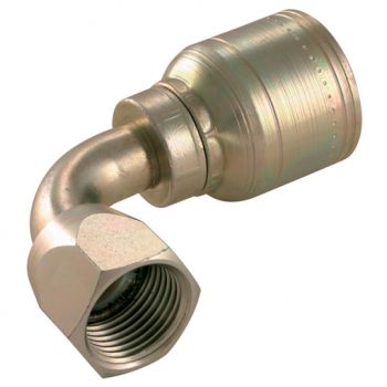 JIC Female Swivel, 90° Elbow