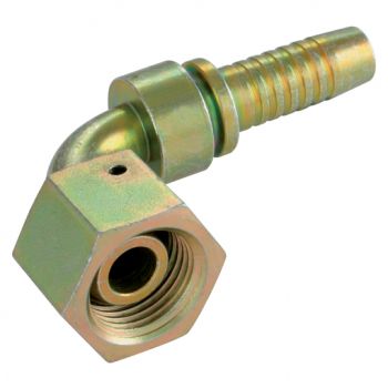 BSPP Female Swivel, 90° Elbow