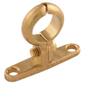 Screw to Wall, Brass