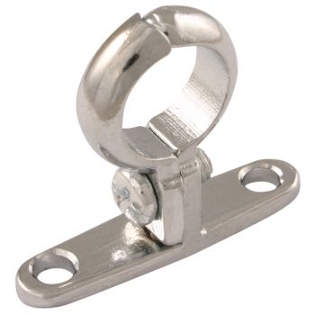 Screw to Wall, Chrome Plated, Brass