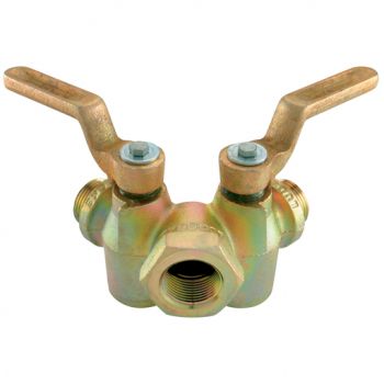 Double Valve, DIN 3487, BSPP