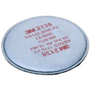 3M 2138 P3 Particulate Filter