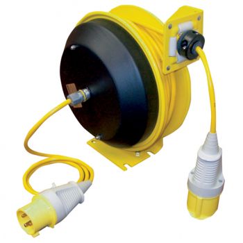 Spring Rewind Cable Reel 110V