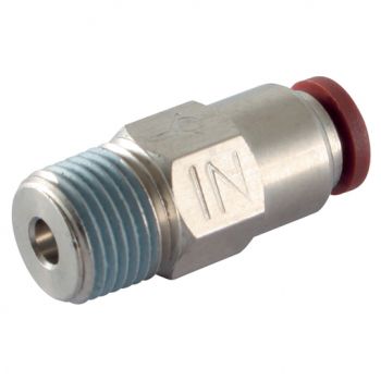 Conical Check In Valve, Tube x BSPT