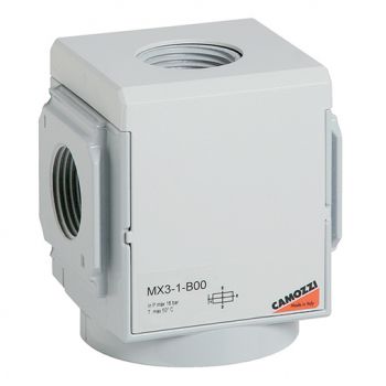 Series MX2, Block, 4 Outlets, BSPP