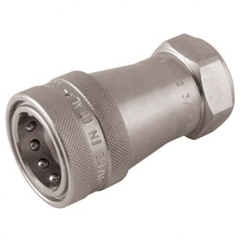 Carbon Steel ISO B Coupling with Nitrile Seal, NPT