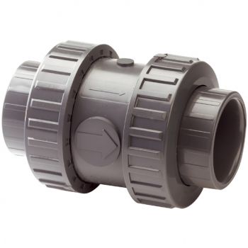 Double Union Check Valve, EPDM Seals