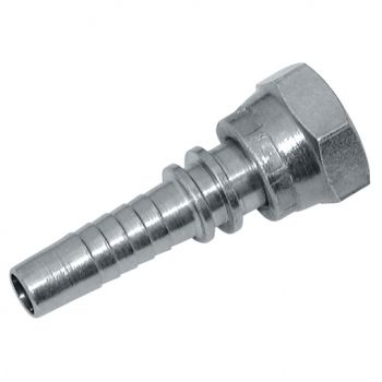 Metric Female 24° Cone Seat, L Series with O-Ring, DIN 3865
