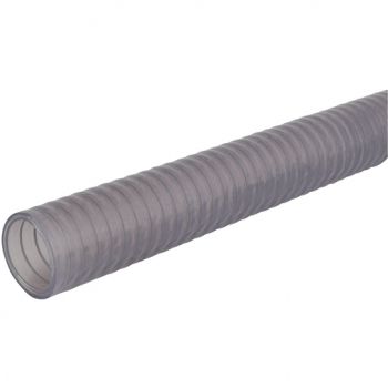 Super Heavy Vacuum Proof Clear PVC Suction & Delivery, 30 Metre
