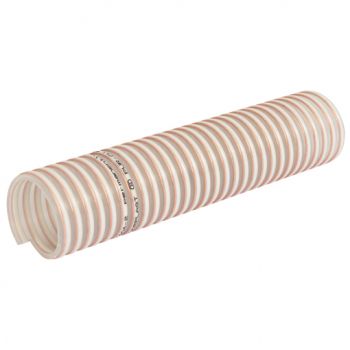 Heavy Duty Anti-Static PVC Suction & Delivery Hose, Earthing Wire, 25 Metres