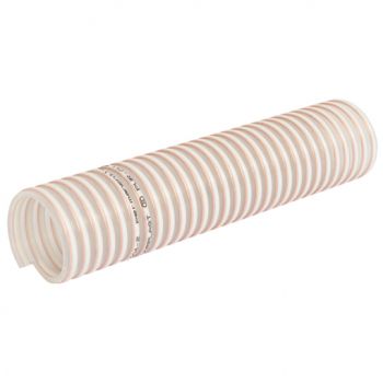 Heavy Duty PVC Suction & Delivery Hose, Copper Earthing Wire, 15 Metres