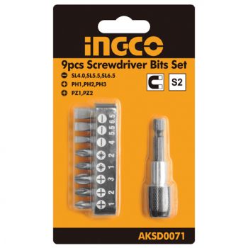 Screwdriver Bits Set, 9 Pieces