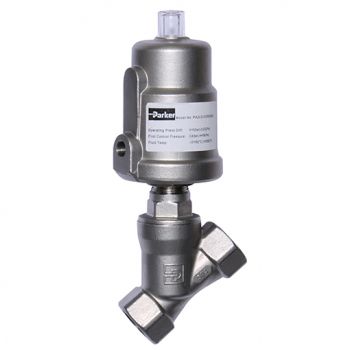 Flow Over Seat, 304 Stainless Steel Actuator, 316L Stainless Steel Body, Nomally Closed, BSPP