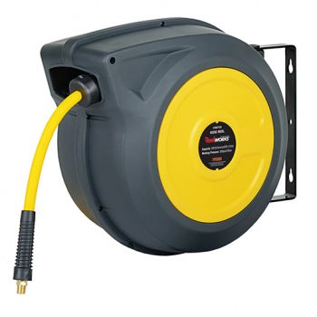 Hi-Vis, Automatic Spring Rewind Hose Reels, suitable for Air