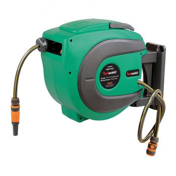 Spring Rewind Garden Hose Reel