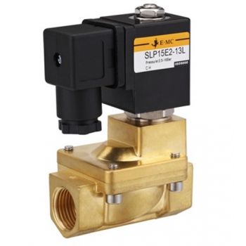 2/2 way solenoid valves made of brass, Normally Closed