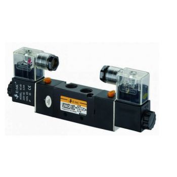 Solenoid/Solenoid, 5/2, Normally Closed, G1/4" BSPP