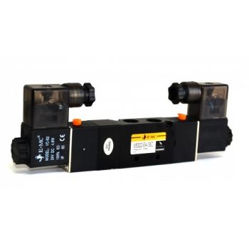 Solenoid/Solenoid, 5/3, Centre Pressured, G1/4" BSPP